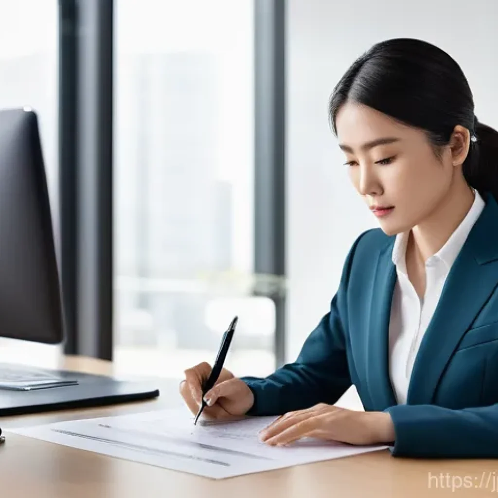 법무사 업무용 프로그램 추천 - **Prompt 1: Modern Judicial Scrivener's Digital Workspace**
A professional Japanese female judic...