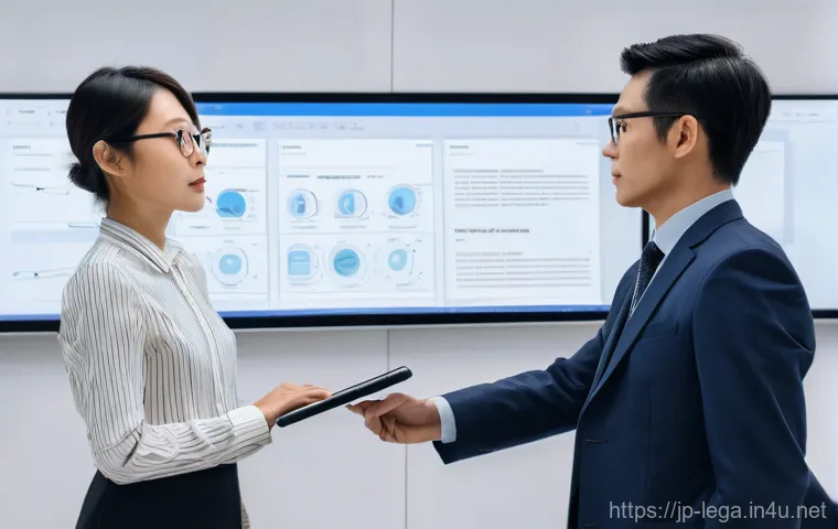 법무사 업무용 프로그램 추천 - **Prompt 1: Modern Judicial Scrivener's Digital Workspace**
    A professional Japanese female judic...